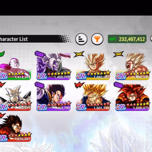 D853-IOS+Android-Good Acc-9 UL(SS4 Vegeta+SS4 Gogeta+Zamasu+SS Goku+Frieza+Majin)+31 Legends+Good Equipment+Good Team GT - Image 1