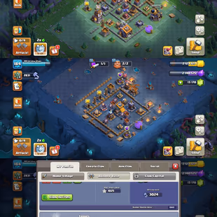 13170 GEMS || TH-13 NEAR MAX! EPIC LAVA PUPPET! HEROES:-47-65-47-44-25! NICE TROOPS! FAST DELIVERY - Image 6