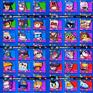 RARE 94k TROPHIES 🌟 R35 PIN 🌟 92 MAX POWER BRAWLER | 99 BRAWLER UNLOCK | 74 HYPERCHARGE | 405 SKIN | INSTANT DELIVERY  - Image 4