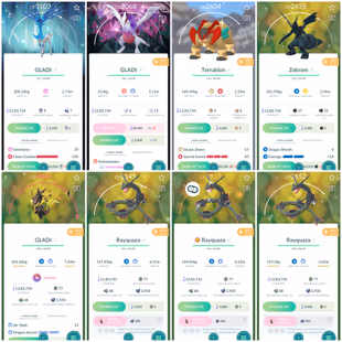 LEVEL 48 | SHINY MEGA RAYQUAZA | SHINY LUGIA WILD AREA BACKGROUND | SHINY XERNAUS WITH KALOS TOUR BG | SHINY CELEBI - Image 3