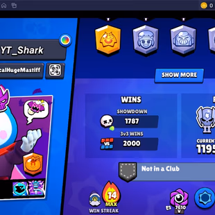 194 SKINS | 30.100 TROPHIES | 81 BRAWLERS | 9 HYPERCHARGE | 11 MAX | 4 PRESTIGE | 2 BUFFIES - Image 6