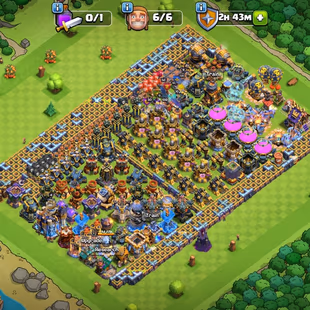 Th18 Almost Max [800-Cwl Medel] | Hero-101-100-80-52 | Equipment-10-Epic Almost Max | XP-211 | NC-Yes | BEST-DEAL - Image 1