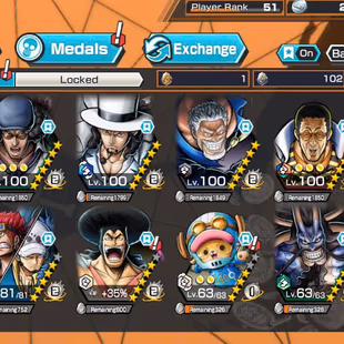 BR678-IOS+Android-Hyber 47-10 Ex Meta(Gear 5 v2+Kizaru+Garp+Sabo+Kuzan+Lucci+Roger Skin)+Good Medal+Support 162+Many BF - Image 2
