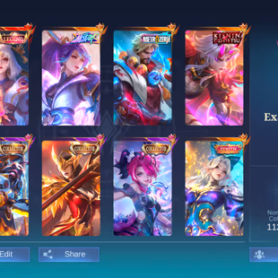 RAREST MAGE HYPER MM ACC || LEG 1 GRAND 9 EXQUISITE 8 || ALMOST EXALTED 2 || RAREST SKINS || EX 65 STAR - Image 1