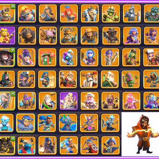 🦄✨FRANCE LOCAL 15K GEMS 60 SKINS 1.7K CWL READY FOR TH18 TH17 FULL MAX 26 EPIC EQUIPMENT HIGH XP267 STACKED SCENERIES  - Image 1