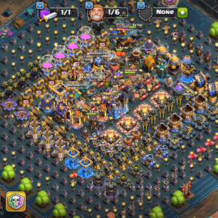👉BEST OFFER👈TH 18 [ DEFENCE HIGH ] 102/105/92/80/55/13 HERO HULPER HUT 10/8/5 NC-500 | 9 EPIC ALMOST MAX DRAGON STATUE - Image 1
