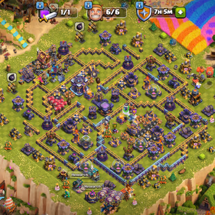 TH15 MAX BASE!! 216-XP HEROES 81-82-55-65-40!! PAID SCENERY SKIN!! SB/24 GG/20 FA/20 EB/20! FULL LOADED ITEMS!  - Image 2
