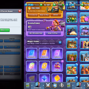 [ULTIMATE CHAMPION] KT16 LVL 77 | 26 MAX CARD | 28 EVO | LVL 15 41 CARD | LVL 14 85 | 164 EMOTE | 10 YEARS OLD | FREE NC - Image 7