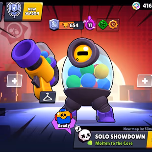 🔥58K TROPHY - 99 BRAWLER 🔥 58 MAXED | 51 HYPERCHARGED | 350 SKIN | INSTANT DELIVERY - Image 1