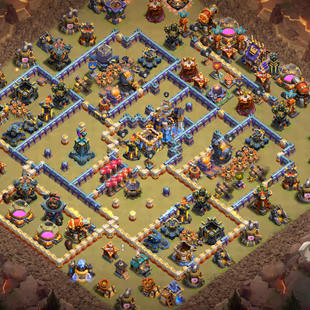 🔥Xp-264🔥 || Th18 || 4.1k War Stars || Heroes 100-100-73-72-46 || High Epic Equipment || 6 Builders || Cheapest Account - Image 1