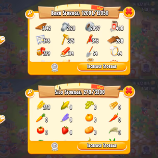 🔥AFFORDABLE FARM LEVEL 111🔥 BARN 12001:12050 | SILO 278:3200 | 1381 DIAMOND | 14 MILLION COINS | CHECK PHOTO | INSTANT - Image 1