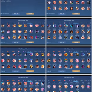 [IOS/ANDROID] CEL LVL 128 | 132 HEROES | 537 SKINS | MEGA 4 | 2 LEGEND - LAPU COLLECTOR - KOF CHOU GUSION - ASPIRANT - Image 6