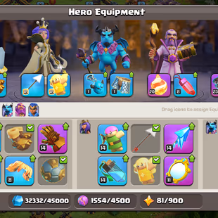 ❗[ TH-15 NEAR MAX ]❗S.BALL - R.SPEAR - E.BOOT [23] | FIREBALL [20] | HEROS: 69-81-48-54-33 || LVL 15-16 WALLS || - Image 5