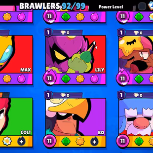 BEST ACCOUNT 💎 TROPHIES 73827 💎 BRAWLERS 92 [] MAX BR 16 [] HYPER 9 [] SKINS 231  [] CHEAP - Image 5