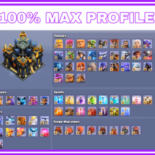 🦄✨FRANCE LOCAL 15K GEMS 60 SKINS 1.7K CWL READY FOR TH18 TH17 FULL MAX 26 EPIC EQUIPMENT HIGH XP267 STACKED SCENERIES  - Image 8