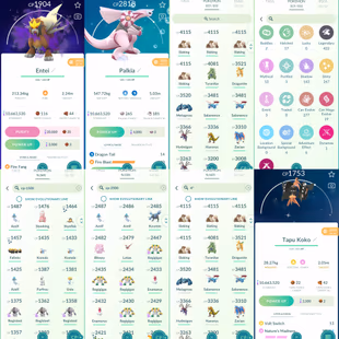 1950Level 71 Coin7971 Legends100 x13 Zacian100 Lugia100 Palkia100 Shiny Palkia Origin Spacial Rend Shiny Dialga Roar of  - Image 3