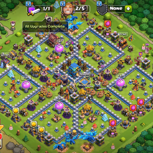  High Xp-214 Th12 full max account || 1600 gems | 4x epic equipment | Clash-A-rama scenery available  || rename 1k  - Image 4