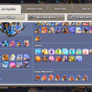 🔥PVP LEGEND RANKED💎ALL HERO DUKE MAX - HIGH TH 18 - STRONG EQUIPMENT -262 XP - BH 10 MAX - SCENERY- 6k LEGEND - AVAIL - Image 5