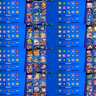 ULTRA RARE 2017 ACCOUNT | STAR SHELLY | BRAWL O WEEN SKINS | 5X MASTERS | 90K | 94 FULL MAXED P11 | SUPERCELL ID CHANGE  - Image 6