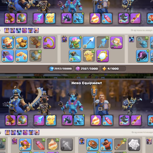 [TH 18 NEAR MAX] HERO MAX! GG-SB-FB-EB-RS [MAX] - 11X EPIC EQUIPMENT! DEFENSE MAX! BUILDER BASE MAX! LOW PRICE! A02 - Image 4