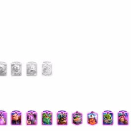 R477 | LVL73 | Cards lvl16: 15 | lvl15: 19 | lvl14: 80 | 14 Evolved | 1 Hero | 9 Tower Skin | 152 Emotes | Hero Coins: 2 - Image 7