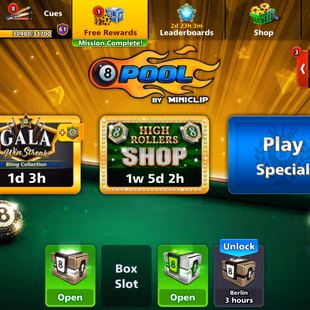 24.8B COINS YOME ACCOUNT | Level 215 | 3 Max Cues | 1.8K Cash | 19 Golden Shots | Fresh Account - Image 8