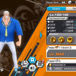 [3948] [IOS+ANDROID] 7 EX - Nusjuro + 2 Yamato + Garp + Kaido + Roger + S-Snake , Good Medal , 130 Support - Image 3