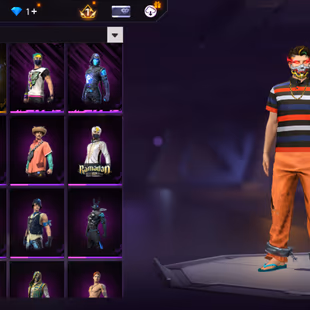 X207|Lvl 54|22 CHARACTER|40 HEADGEAR|61 COSTUME|14 VEHICLE|KITSUNE SPORTS CAR|87 WEAPON(13 MYTHIC)|AQUA AUG|GOLD - Image 5