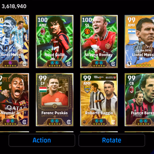 World Best 3255 STRENGTH Deal-53 EPICS BOOSTER-Gullit-Rooney-Neymar-Messi-Romario-Suarez-Puskas-Pirlo-Baresi-Baggio-Vill - Image 5