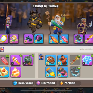 TH 18 NEAR MAX || 10xHERO EQUIPMENT MAX|| 100-104-91-80-51 HEROS|| 10x PETS MAX - HIGH LVL LAB ||  - Image 6