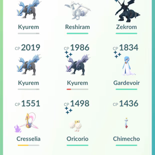 CAN MAKE SHINY FUSED KYUREM [] LEVEL 50 [] LEGENDARY 6 [] SHINY 16 [] RENAME AVAILABLE  [] CHEAPEST - Image 5