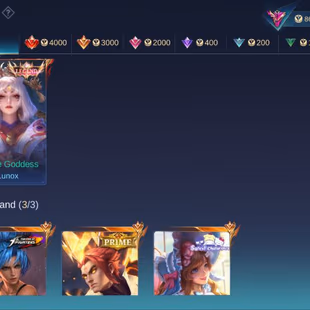 ML 697 Exlated Collector Legend Lunox 303 Skins Prime YuZhong Lucky Odette Zilong 43 deluxe Skins Hero 125 Emblem Max - Image 5