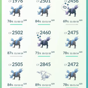 2 SHINY LEG KYUREM - LEVEL 70 - 189 SHINY - 13 LEGENDARY || 9-10M - Image 7