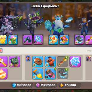 Th18 Almost Max | [5-Hero Maxed-Duke-15] | [Blacksmith [14-Epic Almost Max] | Wall Max Full | Defence Max | XP-254 | NC - Image 6