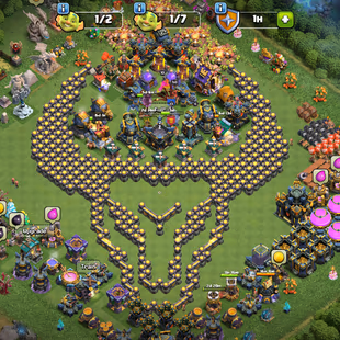 🚀SUPER LEGENDARY🚀TH17 EPIC EQUIPMENTS | NAME CHANGE AT 500 GEMS | ALMOST MAX HEROS | FULLY SECURED | INSTANT | - Image 1