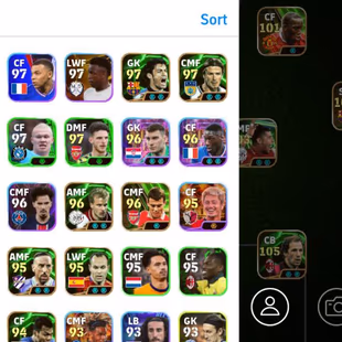 eFootball Premium Account 🔥 3211 Team Strength 🔥 Multiple 100 OVR Players  - Image 2