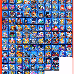 [ PREMIUM #1 ] METEORIC FAME 2 | 93K TROPHIES | ALL BRAWLERS MAX | 95 HYPERCHARGED | 36 BUFFIES | 382 SKINS | 699 GEMS - Image 7