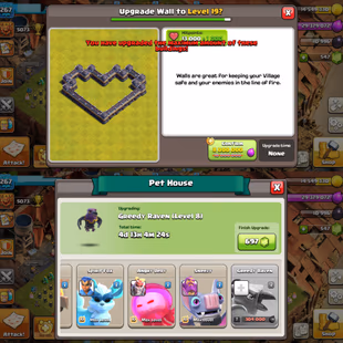 [4900 WAR STAR] XP 267 | TH18 FULL MAX | ALL HEROES MAX INCLUDE DRAGON DUKE | NICE EQUIPMENT | DEFFENSE MAXED - Image 7