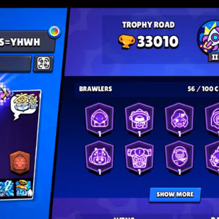 31 BRAWLERS 1000 TROPHIES | HC POCO SKIN | 74 SKINS | FREE NAME CHANGE | 2026 - Image 2