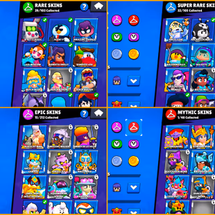  [ 9 Max 6 Hypercharge ] 27000 Trophy - Godzeela Buzz , Cobra Lola - 32 Super Rare 15 Epic skins - Free NC - A904 - Image 4