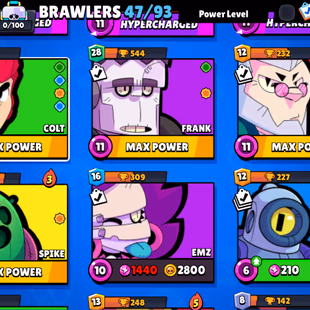 137 [10 MAX BRAWLS] [58 SKINS] [7164 TROPHIES] - Image 5