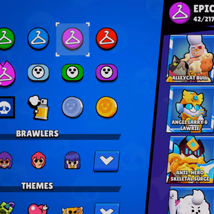 89 BRAWLERS🌀 | TROPHY 50K🏆 | 4 MAXED | 12 HYPERCHARGE | 157 SKINS | 122 GADGETS | 69 STARPOWER | 60 GEARS - Image 6
