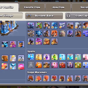 🔥[ 20'000 GEMS - TH-18 NEAR MAX ]🔥6 EPIC MAX: GG-FA-MM-HT-MT-EB [MAX] | 4X PAID SCENERY [ 1 LEGENDARY ] - 17X SKINS - Image 5