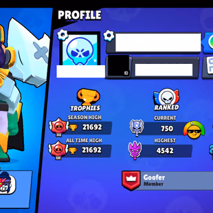 136 [10 MAX BRAWLS] [88 SKINS] [21692 TROPHIES] - Image 3
