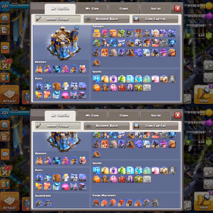 Th18 Almost Max [Justice Secnary]🔥Heros 105-105-87-80-55🔥Lvl 19 Wall Max [] Equipments-11x-Epic High [] BEST-DEAL - Image 3