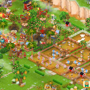 Level 154      Diamonds: 1212    Barn: 10050    Silo: 4050    Vouchers: 4713    Coins: 1000k    Mainland Unlocked - Image 5