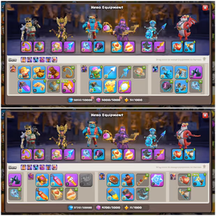 EXP-260!! TH-18 MAX🔱 RARE DRAGON STATUE🔥 5x HEROES | PETS MAX! 2x GUARDIANS MAX! 8x EPIC EQUIPMENTS MAX! MAX PROFILE!  - Image 4