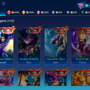 CELESTIAL LEVEL 108|| EXALTED COLLECTOR 2| ALUCARD LEGEND|BENEDETTA DUCATILESLEY AND GUINEVERE ASPIRANT|VEXANA ZENITH| - Image 3