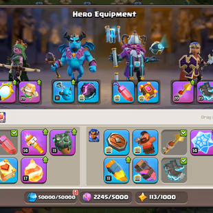 🔥[ TH-16 MAX ] X WALLS MAX🔥BK 87 AQ 94 MP 74 GW 70 RC 45 || GG 27 FA 26 SB 23 EB 23 AF 20 RS 20 || 10 SKIN ||6188 GEMS - Image 6