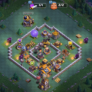 🔥Th18 Semi Max🔥 || High Max Epic Equipment || Heroes 91-96-71-63-41 || 6 Builders || Nc 500 Gems || Cheapest Account - Image 7